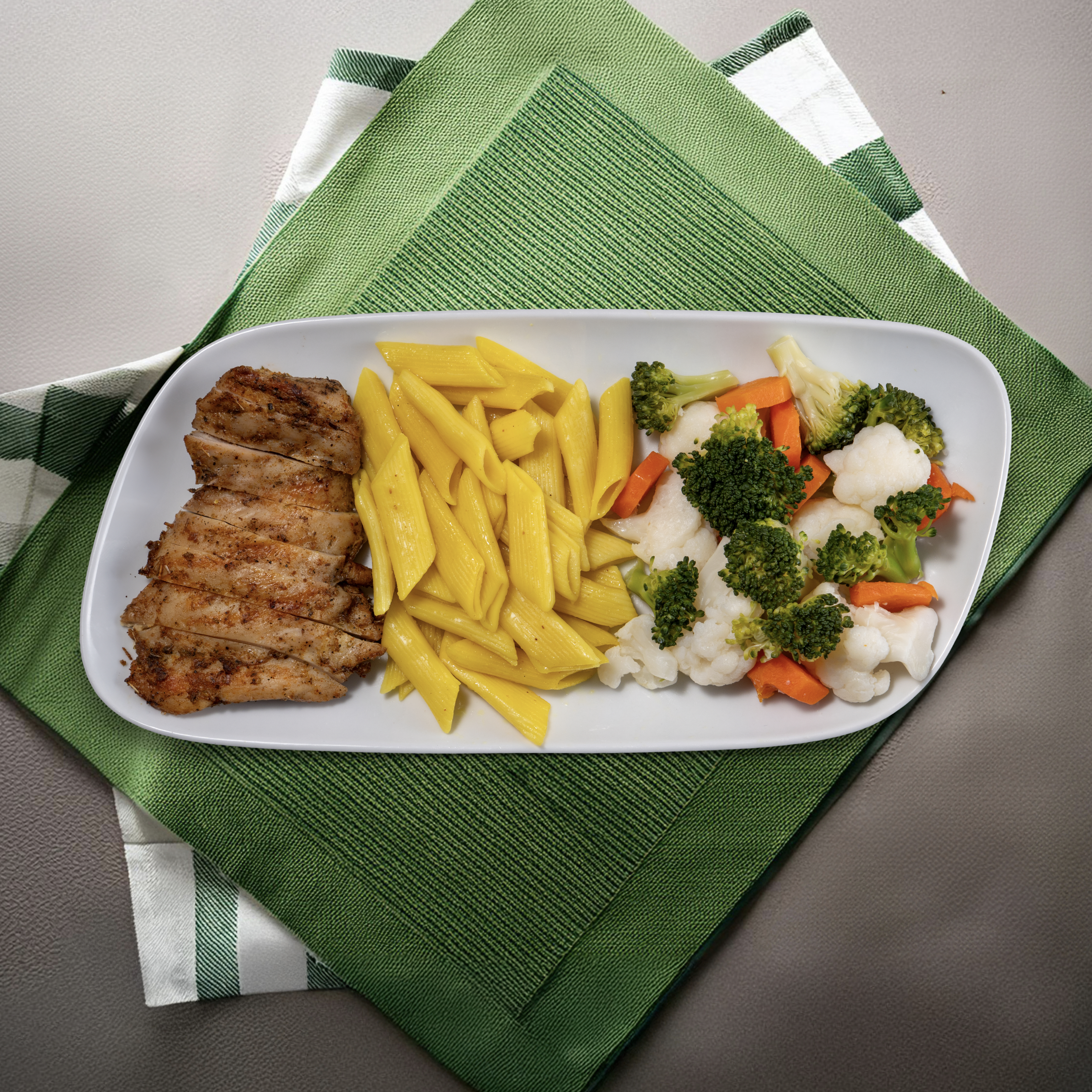 Fit Penne Pirzola Tabağı