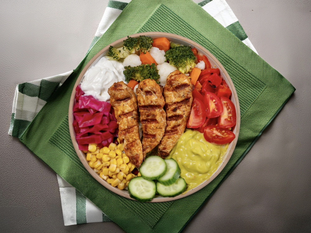 Fit Tavuklu Bowl