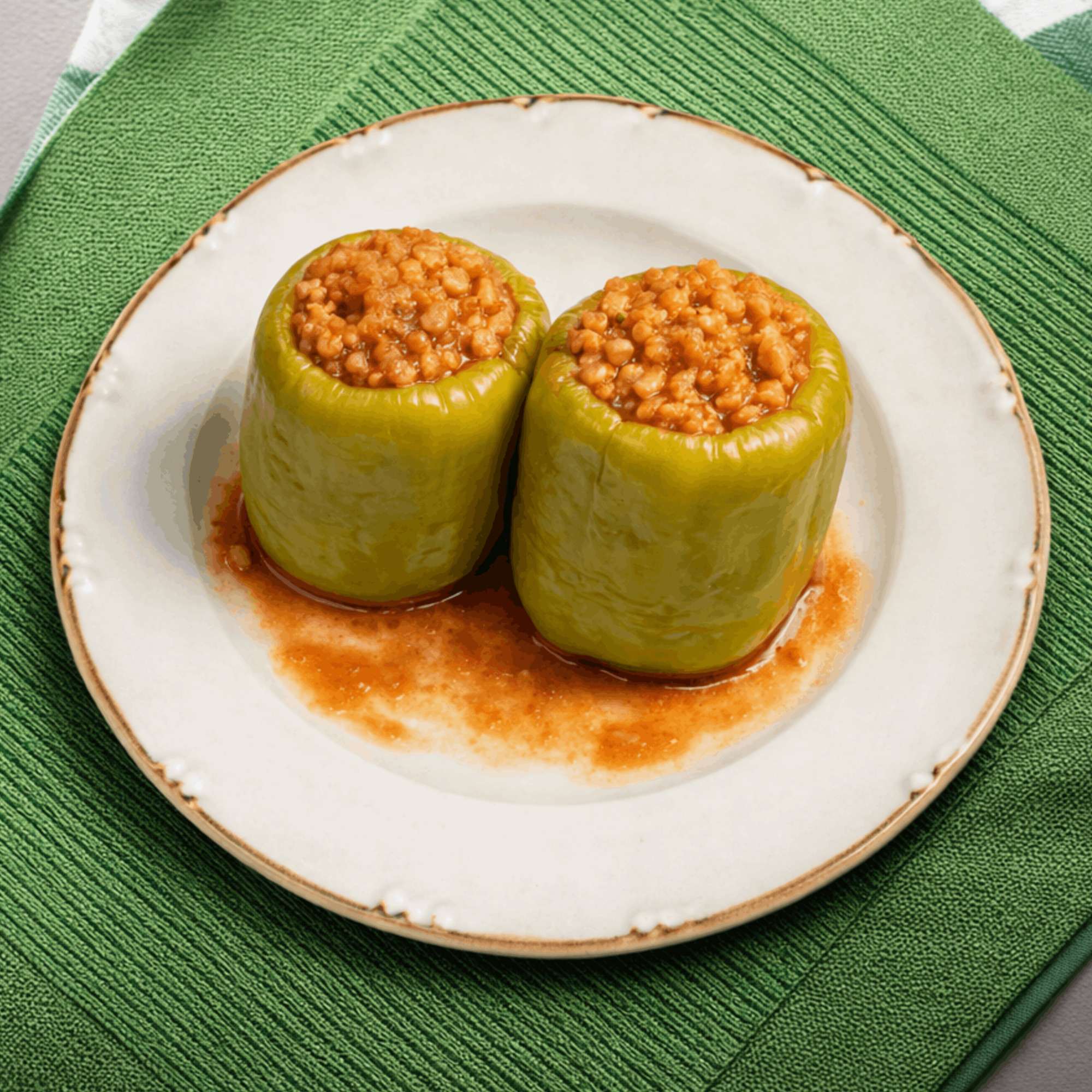 Kıymalı Biber Dolması