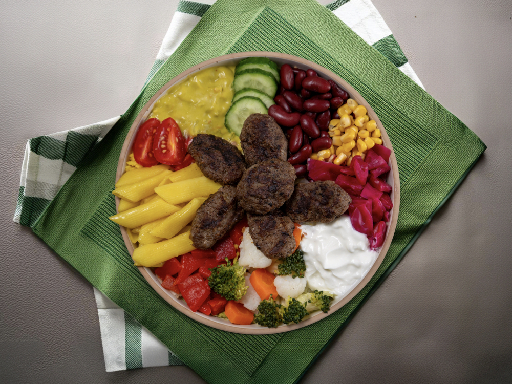 Köfteli Makarnalı Bowl